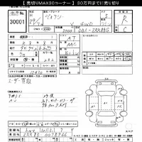 Toyota VOXY лот № 30001 оценка R  с аукциона в Японии 11