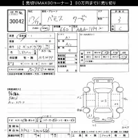 Honda VAMOS лот № 30042 оценка 3  с аукциона в Японии 10