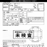 Suzuki ALTO лот № 80051 оценка ***  с аукциона в Японии 3