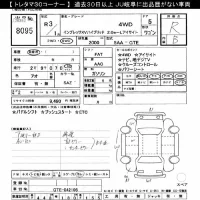 Subaru IMPREZA лот № 8095 оценка R  с аукциона в Японии 11