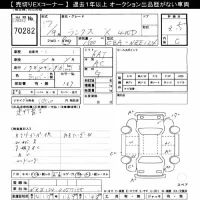 Toyota COROLLA RUNX лот № 70282 оценка 3.5  с аукциона в Японии 10