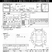 Honda N ONE лот № 70323 оценка R  с аукциона в Японии 8