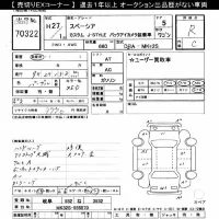 Suzuki SPACIA лот № 70322 оценка R  с аукциона в Японии 2