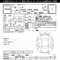 Daihatsu THOR лот № 70346 оценка R  с аукциона в Японии 10