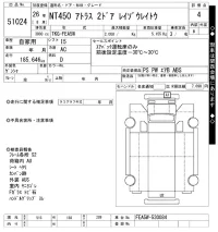 Nissan ATLAS лот № 51024 оценка 4  с аукциона в Японии 10
