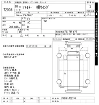 Mitsubishi FUSO FIGHTER лот № 72005 оценка 3  с аукциона в Японии 10