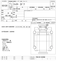 Mitsubishi FUSO FIGHTER лот № 3120 оценка 3  с аукциона в Японии 9