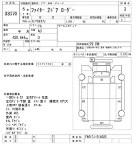 Mitsubishi FUSO FIGHTER лот № 3070 оценка 3  с аукциона в Японии 9