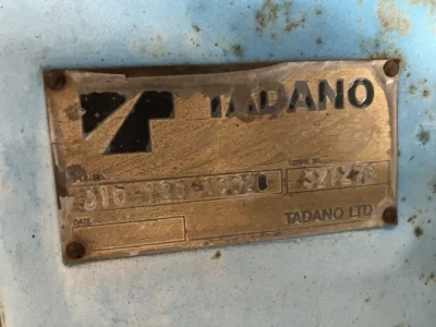 TADANO CRANE