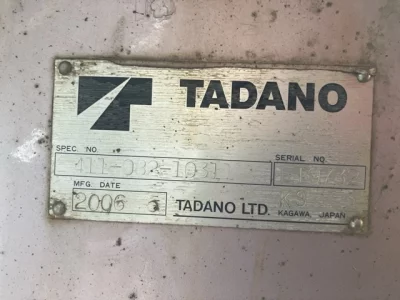 TADANO CRANE