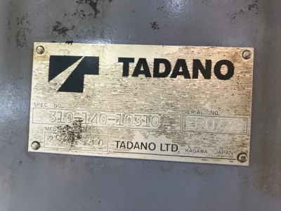 TADANO CRANE