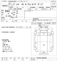 Hino DUTRO лот № 10018 оценка 3.5  с аукциона в Японии 10