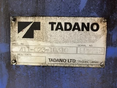 TADANO CRANE
