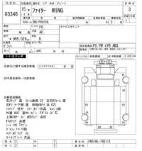 Mitsubishi FUSO FIGHTER лот № 3346 оценка 3  с аукциона в Японии 9