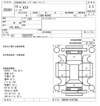 Toyota IST лот № 20391 оценка 3.5  с аукциона в Японии 8