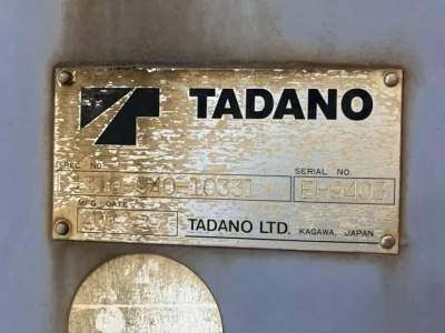 TADANO CRANE