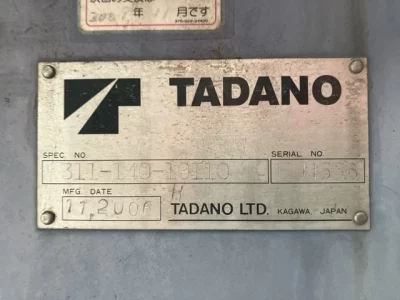 TADANO CRANE
