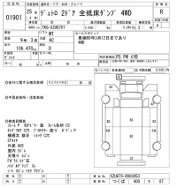 Hino DUTRO лот № 1901 оценка R  с аукциона в Японии 10