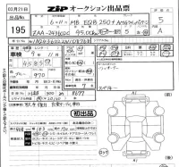 Mercedes-Benz EQB лот № 195 оценка 5  с аукциона в Японии 5