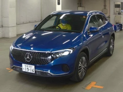 Mercedes-Benz EQA  с аукциона в Японии