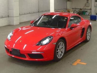 Porsche Cayman  с аукциона в Японии
