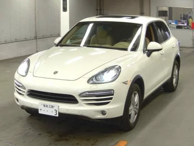 Porsche Cayenne  с аукциона в Японии