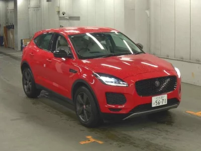 Jaguar E-PACE  с аукциона в Японии