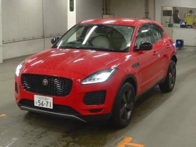 Jaguar E-PACE  с аукциона в Японии