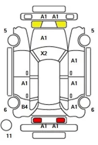 Volkswagen Golf лот № 36007 оценка 3.5  с аукциона в Японии 11