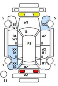 Daihatsu TANTO лот № 24053 оценка R  с аукциона в Японии 9
