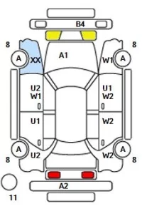 Mercedes-Benz C CLASS лот № 36012 оценка 3.5  с аукциона в Японии 11
