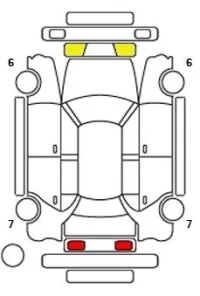 BMW 5-Series лот № 34571 оценка 6  с аукциона в Японии 11