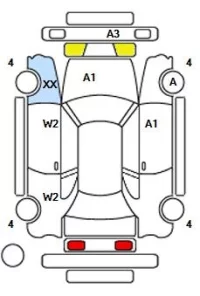 Lexus RC лот № 34533 оценка 4.5  с аукциона в Японии 11