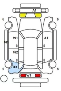 BMW X2 лот № 34532 оценка 3.5  с аукциона в Японии 11