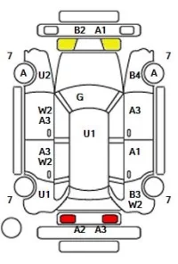 Volvo V70 лот № 31005 оценка 3.5  с аукциона в Японии 11