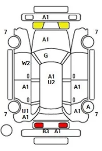 Volkswagen PASSAT VARIANT лот № 33537 оценка 4  с аукциона в Японии 11