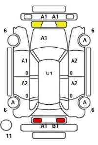 Jaguar E-PACE лот № 36008 оценка 4.5  с аукциона в Японии 11