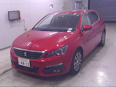 Peugeot 308  с аукциона в Японии