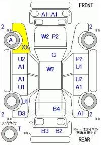 Honda VAMOS лот № 29076 оценка 3  с аукциона в Японии 5