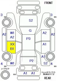 Honda N BOX SLASH лот № 26125 оценка 3.5  с аукциона в Японии 9