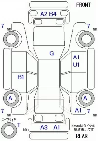 Honda STEP WAGON лот № 10461 оценка 4  с аукциона в Японии 11