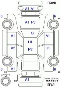 Honda VEZEL лот № 26099 оценка 3.5  с аукциона в Японии 9
