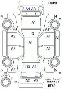 Honda STEP WAGON лот № 19070 оценка 3.5  с аукциона в Японии 5