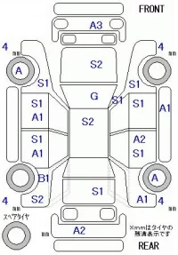 Suzuki WAGON R лот № 25026 оценка 3.5  с аукциона в Японии 7