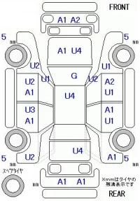 Honda VEZEL лот № 20345 оценка 3  с аукциона в Японии 11