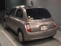 Nissan MARCH лот № 8158 оценка R  с аукциона в Японии 1