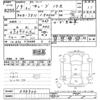 Nissan CUBE лот № 8255 оценка 3.5  с аукциона в Японии 10