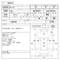 Mazda BONGO лот № 5013 оценка R  с аукциона в Японии 6