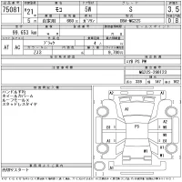 Nissan MOCO лот № 75081 оценка 3.5  с аукциона в Японии 11