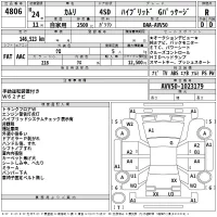 Toyota CAMRY лот № 4806 оценка R  с аукциона в Японии 2